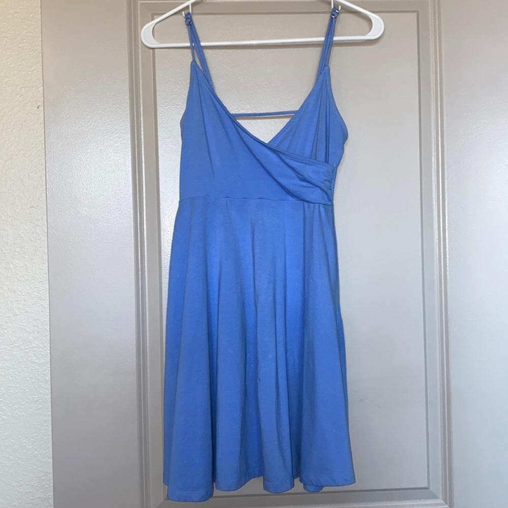 BABYDOLL LIGHT BLUE DRESS. GREAT FOR SPRING/SUMMER.